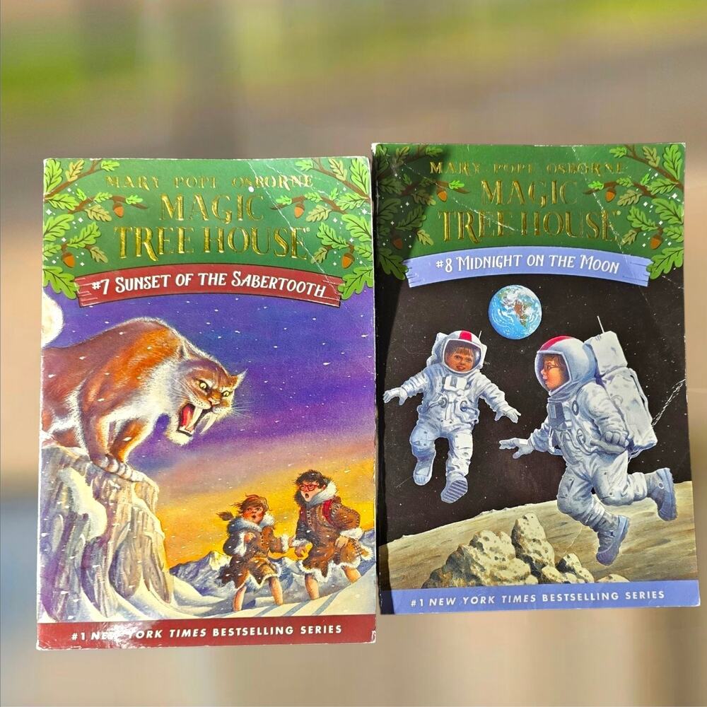Magic Tree House Lot Books #7 & #8 Paperback Mary Pope Osborne Kids Chapter Bks